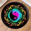 Round Carpet Tai Chi Pattern Circular Floor Mat for Living Room Bedroom Home Decor Easy To Clean Classic Beautiful and Beautiful