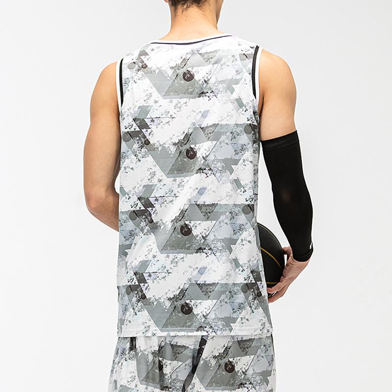 Under Armour Баскетбольный трикотажный спортивный тренировочный жилет для мужчин, топы, белый 21500108-100