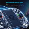LinYuvo 8 LED Color Replacement Joypad Wireless Controller for Switch&OLED,with Turbo/Vibration/6-Axis Gyro/Wake-up Function