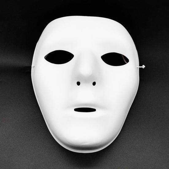 Хэллоуин Белый Призрак Головной убор Страшный DIY Многоразовый Костюм Дома с Привидениями Вечеринка Косплей Анфас Головные Уборы Праздничные Атрибуты