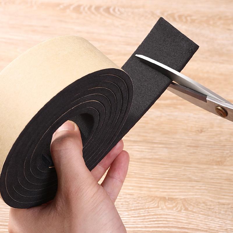 3x50*5000mm Non-slip EVA Foam Cabinet Foot Table Chair Leg Protective Pad Self-Adhesive Floor Mat Home Furniture Square Mute Pad