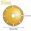 AEE2-5Piece Indestructible Disc For Grinder Angle Grinder Cutting Disc Indestructible Disc 2.0 For Smoothly Cutting,Chamfering G
