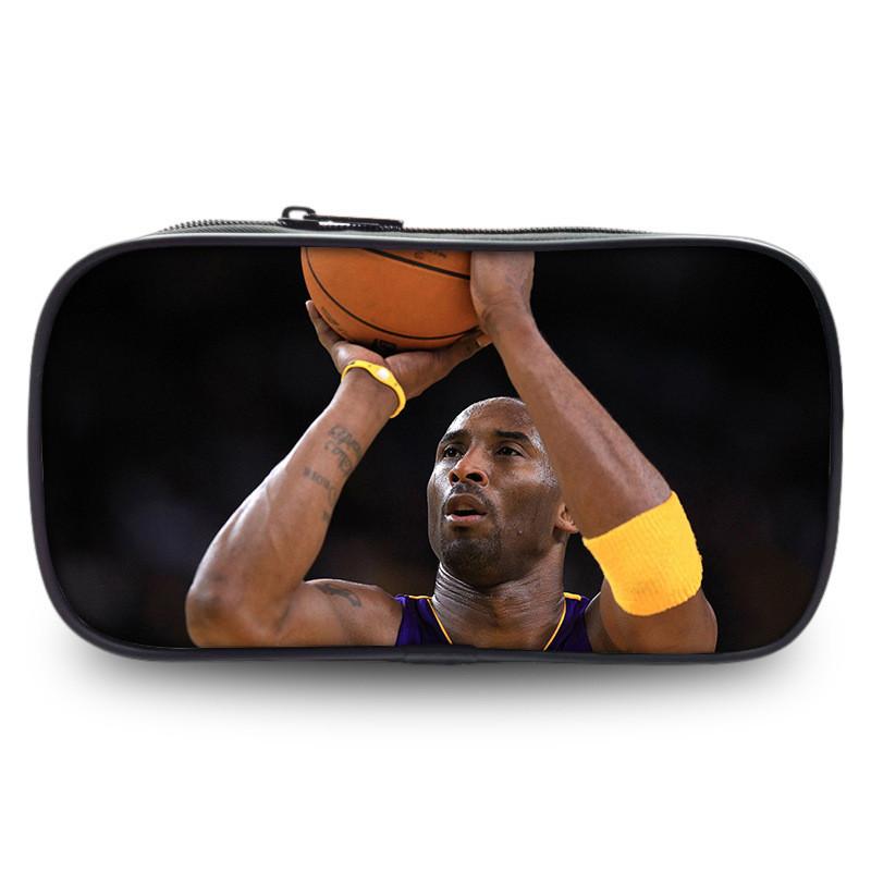 Пенал NBA Allstar, большая вместимость, сумка для хранения из нейлонового материала, для студентов и офиса