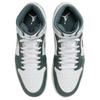 Кроссовки Air Jordan 1 Mid SE Oxidized Green Unisex White Sail Neutral-Grey FQ7720-103
