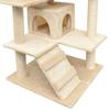 Arbre à chat - vidaXL - 125 cm - Beige - Griffoirs en sisal - Intérieur