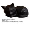 Геометрическая Фигурка Спящего Кота, Минималистичная Статуэтка Кота, 3D Печать, Абстрактная Скульптура Животного для Стола, Полки, Домашнего Офиса