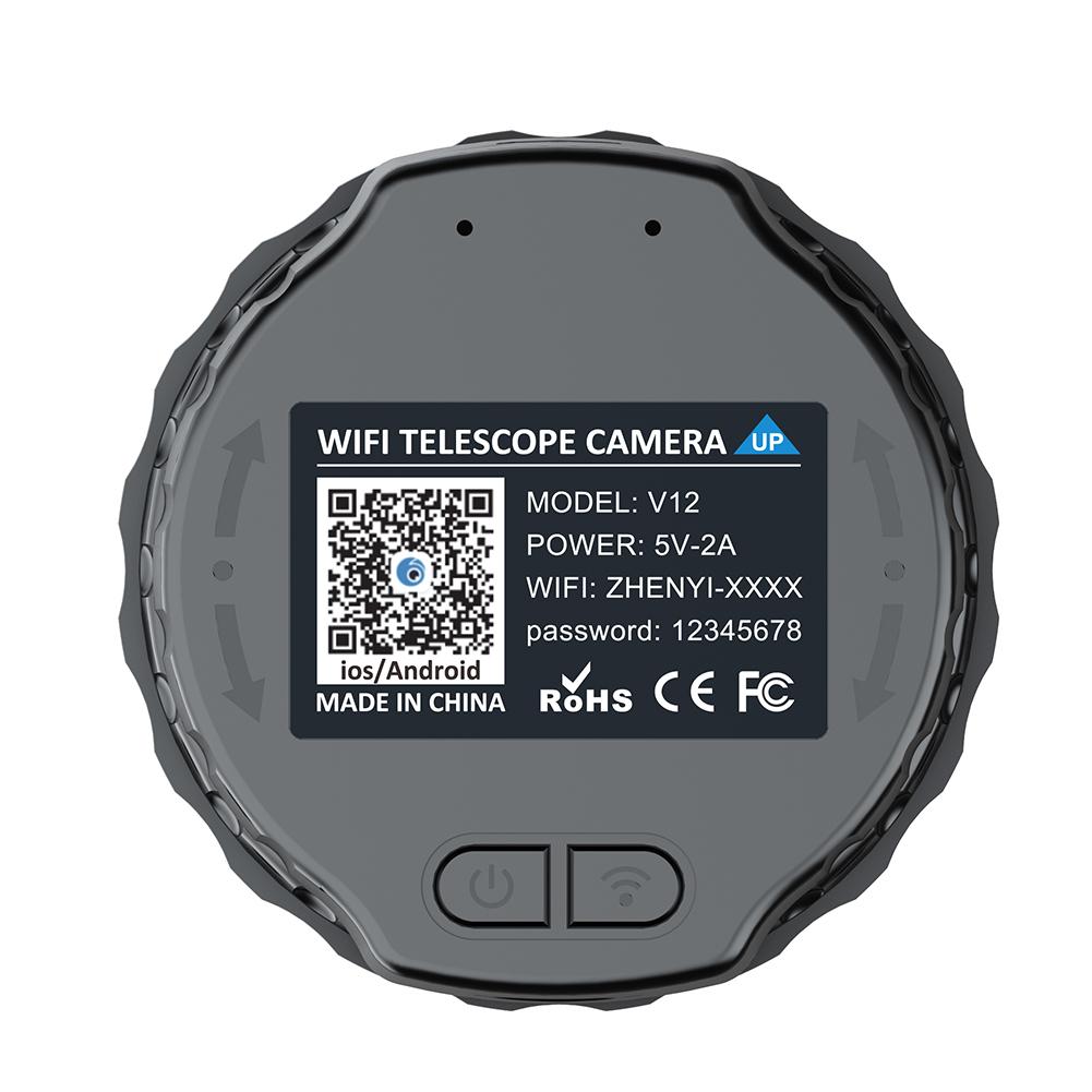 V12 WiFi Телескоп Окуляр Камера 4 Мегапиксельная Камера 2K Телескоп-HD Электронный Окуляр Камера Для Астрономии Наблюдения За Птицами
