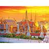 5d Diy Алмазная картина Здание Пейзаж Вышивка крестом Мозаика Вышивка Замок Домашний декор Подарок ручной работы