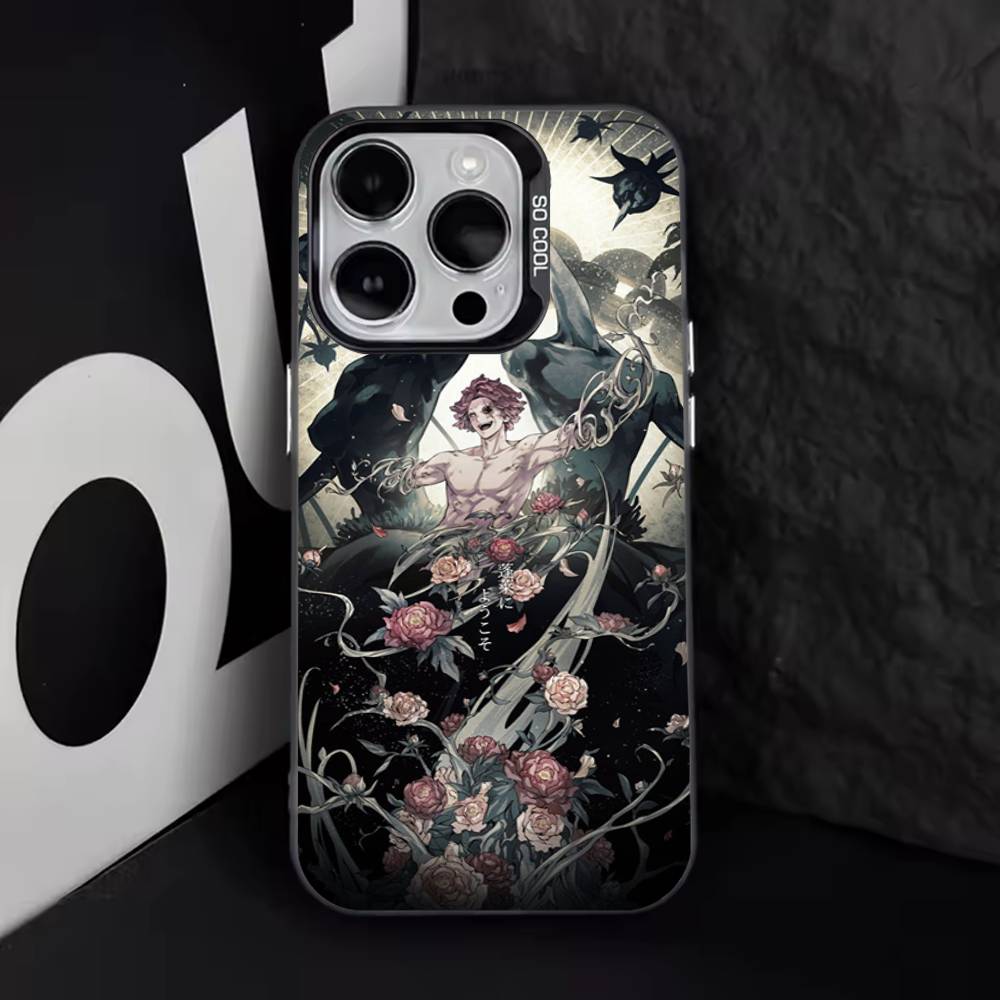 Hell Paradise J-Jigokuraku Чехол для телефона для iPhone 17,16,15,14,13,12,11,Pro,Max,Plus,E,Air,Mini Черный ТПУ Чехол