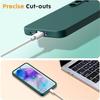 Coque Souple - BOOLING - pour Samsung Galaxy S26 Plus - Silicone Liquide Anti-Rayures - Vert Nuit