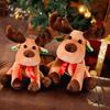 Soft And Charming Christmas Reindeer Plush Doll Perfect For Girls Gift And Decorations
