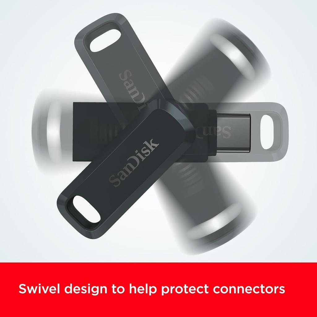 SanDisk 128 ГБ otg usb type c Флешка 64 ГБ 256 ГБ 512 ГБ Ultra Dual GO OTG Флешка оригинальная sandisk usb Карта памяти U Диск для телефона Type C Ноутбук