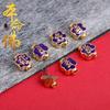 Zodiac Guardian Cloisonné Buddha Beads: Eight Guardians & Birth Year Charms