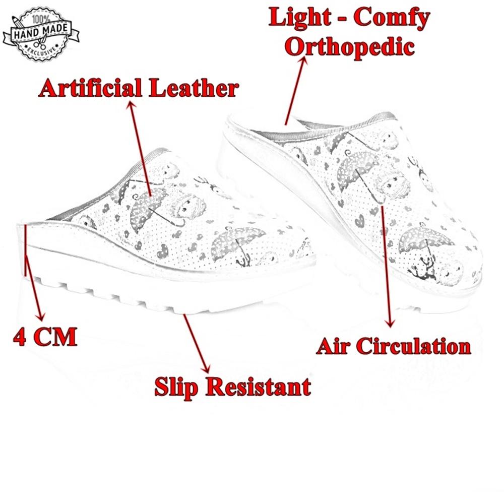 Orthopedic Women's Medical Clogs - Anti-Slip, Comfortable