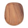 Walnut Wooden Serving Tray Wood Irregular Appetizer Board Food Server Decorative Coffee Tea Platter