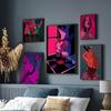 Abstract Nude Sexy Woman Men Canvas Painting Art Poster Fancy Wall Sticker for Living Room Bar Decorative Painting Gaming Boy Ro