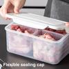 1 Set Beige Color Storage Holder Tight Sealing Great Side Dish Food Container Box