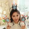 Plush Ratatouille Mouse Toy Headband Adorable Hair Accessory Stuffed Doll Gift