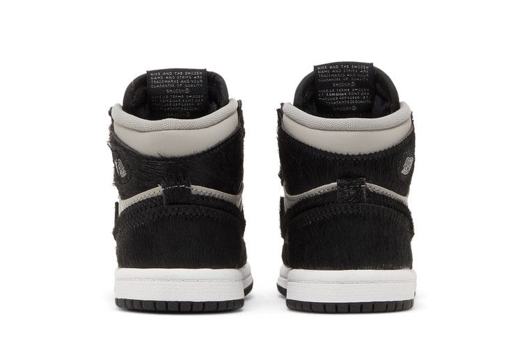 Kids' Sneakers Nike Jordan 1 Retro High OG Twist 2.0 Medium Grey (TD) Medium Grey/Black/White