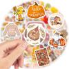 Милые осенние наклейки Винтажное искусство Тыква DIY игрушка Подарок Декоративная наклейка для телефона Багажа Ноутбука Бутылки Скрапбукинга Водонепроницаемые