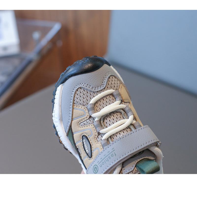 Boys Shoes Outdoor Children's Sneakers Breathable Boys Shoes Middle And Small Children Mesh Shoes