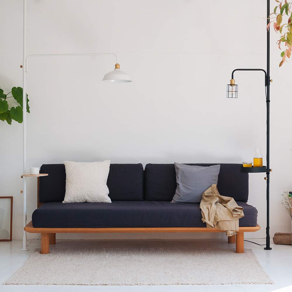 DRAW A LINE Абажур, Белый, Размер: 27см Ш x 27см Г x 11см В, ПРОВЕДИ ЛИНИЮ (D-BS-WH)