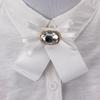 Retro Personalized Fabric Bow Brooch Corsage Mourning Brooch Women Suit Shirt Collar Pins Necktie Jewelry Accessories