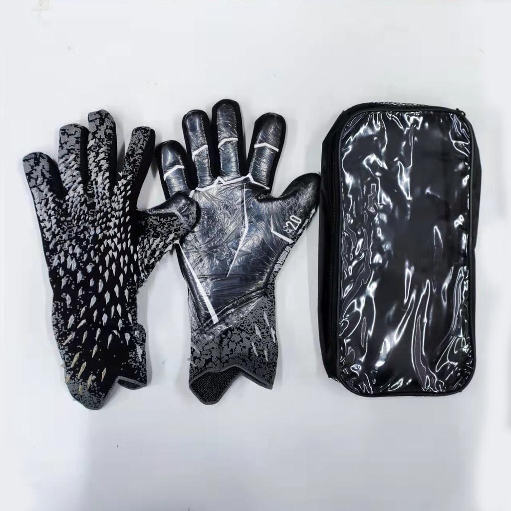 Football Goalkeeper Gloves Strong Grip for Soccer Goalie Goalkeeper Gloves with Size 6/7/8/9/10 Football Gloves for Adult