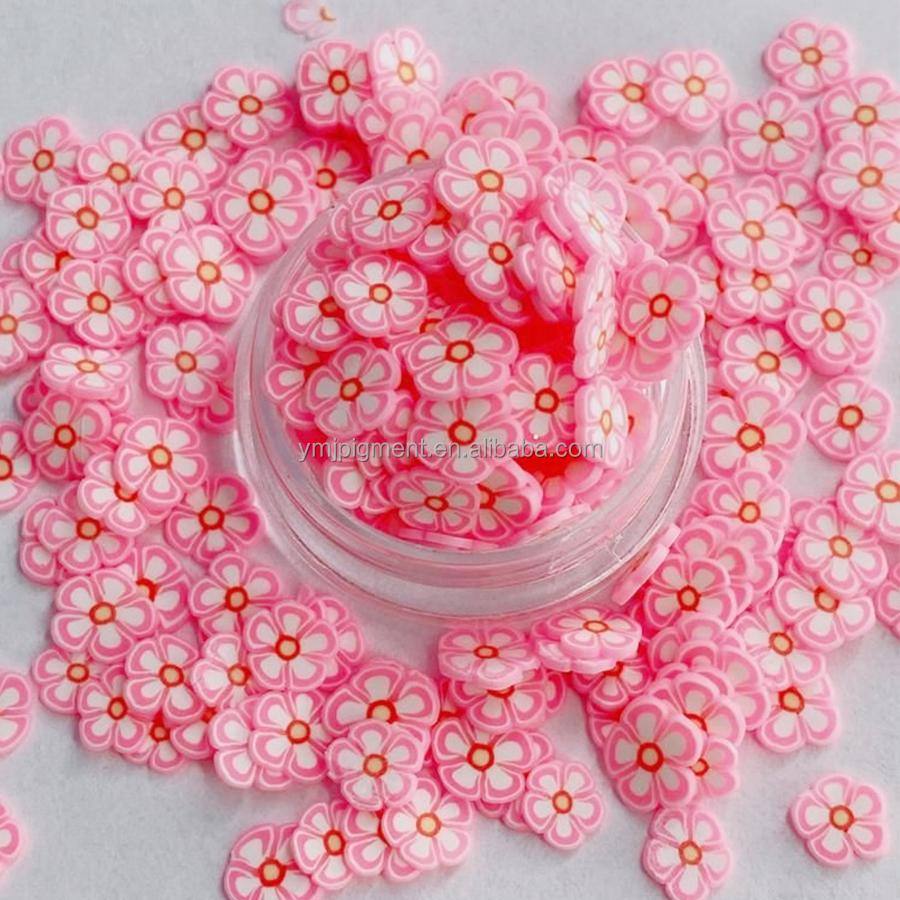 5mm Fruits Shape Christmas Halloween Sprinkles Polymer Clay Slices for Nail Slime Epoxy Resin Craft Diy