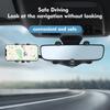 Rearview Mirror Phone Holder for Car Multifunctional Retractable Car Phone Holder 360 Degrees  Rotatable