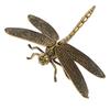 Dragonfly Crafts Ornament Brass Decor Lawn Statue Figurines Home Decoration Cabinet Tea Pet Adornment Curiosity