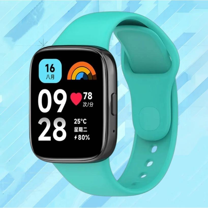 Силиконовый ремешок для умных часов Redmi Watch 3 Active, сменный спортивный браслет для ремешка Redmi Watch 3 Active