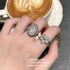 Итальянский Винтажный Цветущий Драгоценный Камень Ожерелье Винтажная Мечта Любовь Цветок Маленький Цветок Циркон Браслет Кольцо Набор