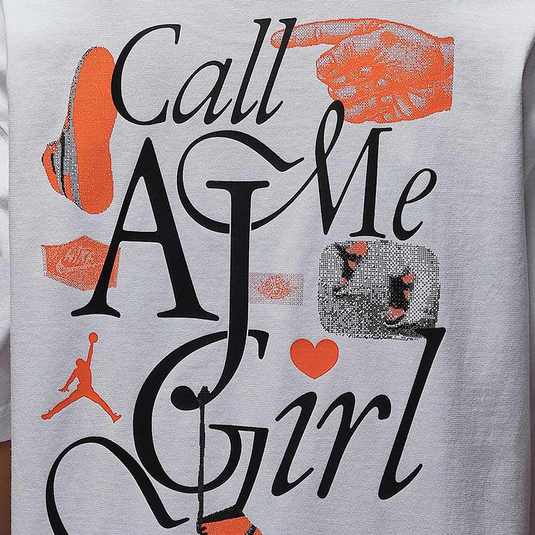 Jordan Удобная футболка с коротким рукавом и спущенным плечом Женские топы II0489100