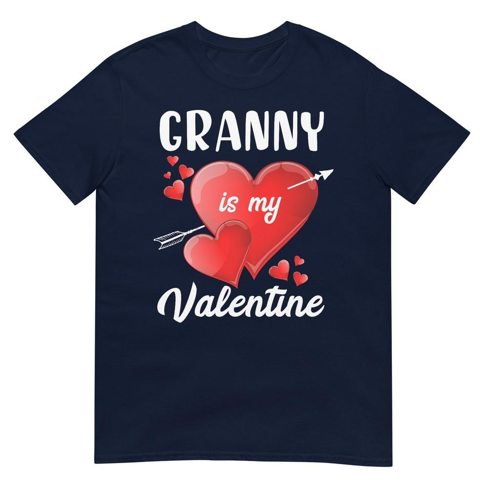 Boys Girls Kids Valentines Day Granny Is My Valentine Tshirt