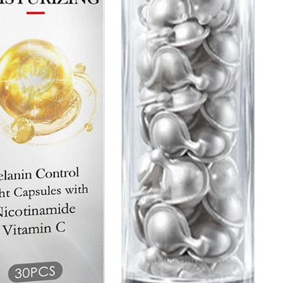 30 шт., осветляющие капсулы с ниацинамидом, сыворотка, корректирующая темные пятна, уменьшающая пятна, увлажняющая, укрепляющая эссенция для кожи
