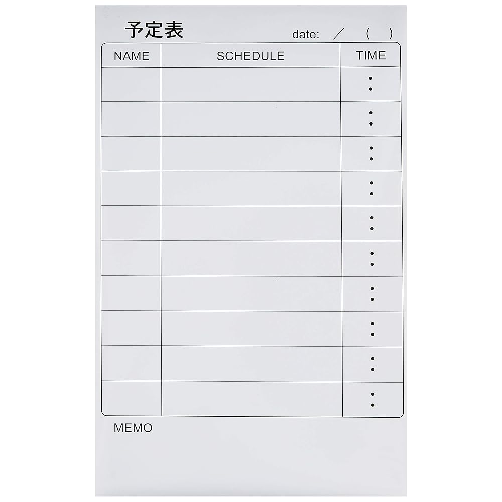 KOKUYO Lightweight Whiteboard with Magnetic Sheet, Action Plan Board, Matte Finish, 370 x 600mm,