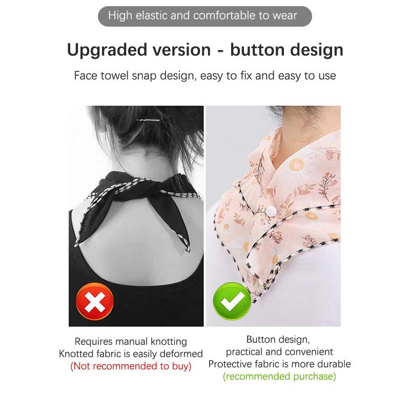 1 шт. Женская солнцезащитная маска из шифона, шейный гетр, шифон, дышащий