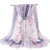 Scarf Female Spring Chiffon Long Silk Scarf Ladies Thin Scarf Spring Autumn Hundred with Winter Sunscreen Beach Sarongs