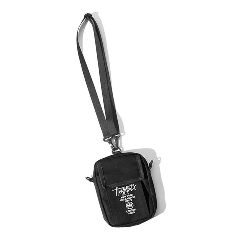 Мужская сумка-слинг, мини-сумка через плечо, модный кошелек для телефона, нагрудные сумки на плечо для мальчиков, холст-мессенджер