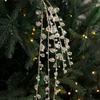 Реалистичные искусственные рождественские ветки 35-40 см Цепочка из искусственного жемчуга Украшение для комнаты