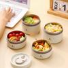 Bento Ланч-бокс многослойный из нержавеющей стали Bento Box Контейнер для хранения еды Портативный термос Банка для еды Детская коробка Bento