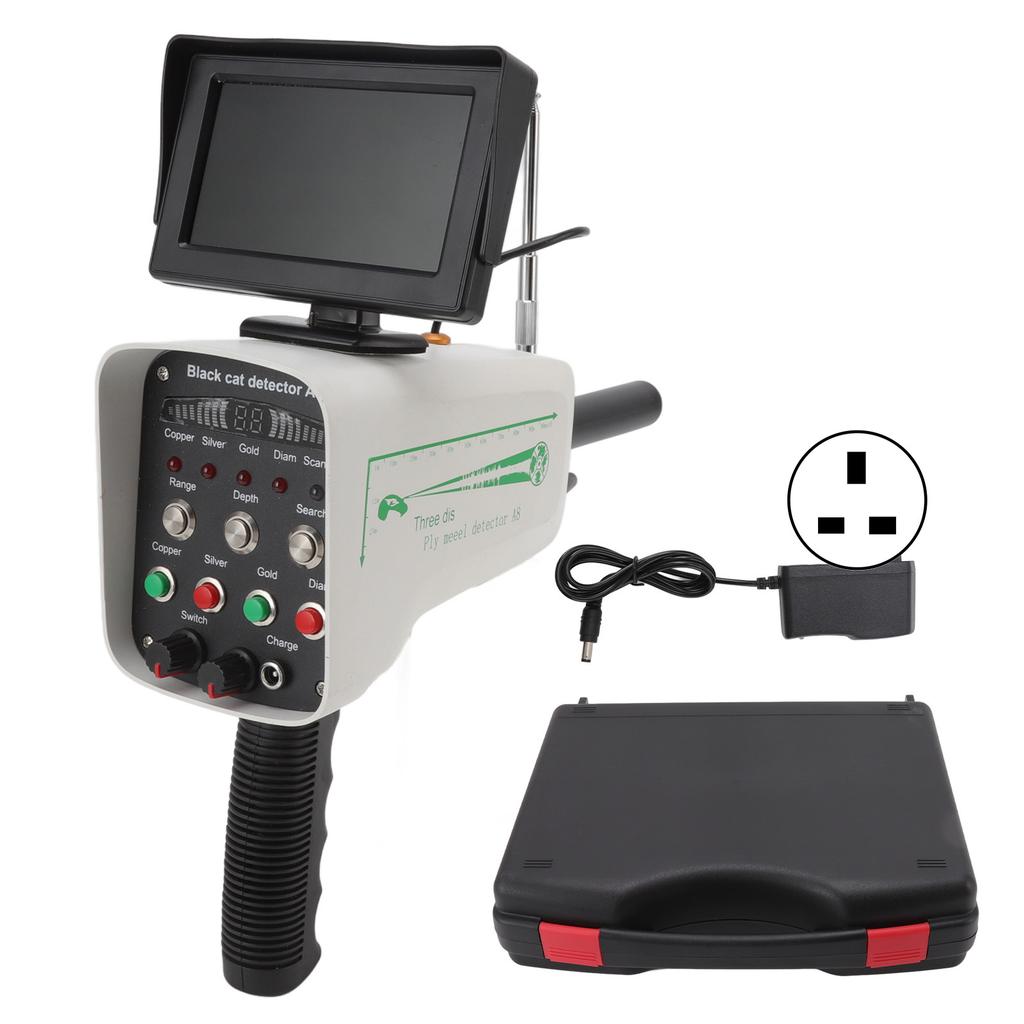 30m Depth Metal Locator 1000m Range Underground Metal Detection Finder with Display for Gold