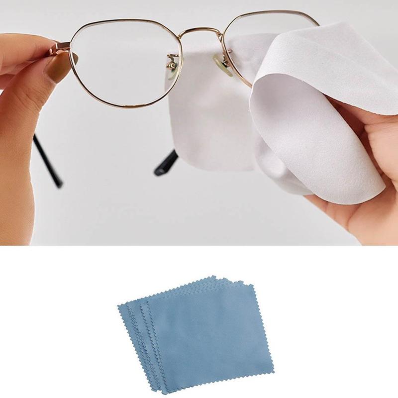 1 шт. Высококачественный Очиститель для Очков Микрофибровая Тряпка для Очистки Линз Экрана Телефона Многоразовые Салфетки Аксессуары для Очков