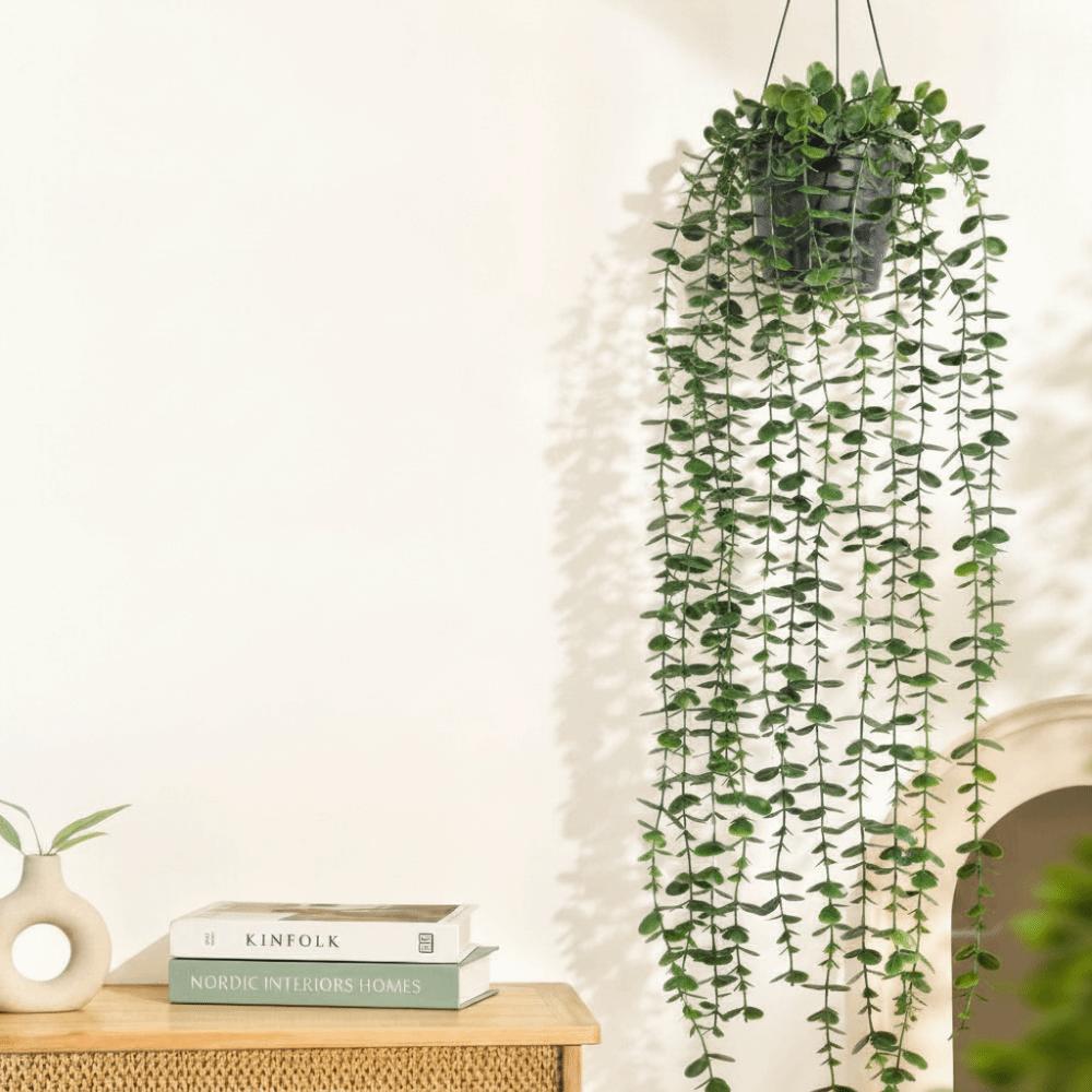 Lifelike Design Fake Plant With Flower Pot Hanging Plant  Outdoor Garden