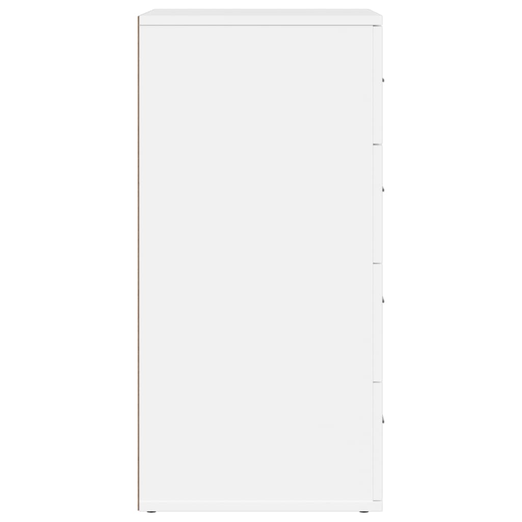 Vidaxl Шкаф, Белый, 60X39X80 См, Материал Древесно-стружечная плита