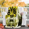 Borussia Dortmund printed throw blanket—soft,warm;versatile blanket for all seasons—perfect as &air-conditioning throw,nap blanket