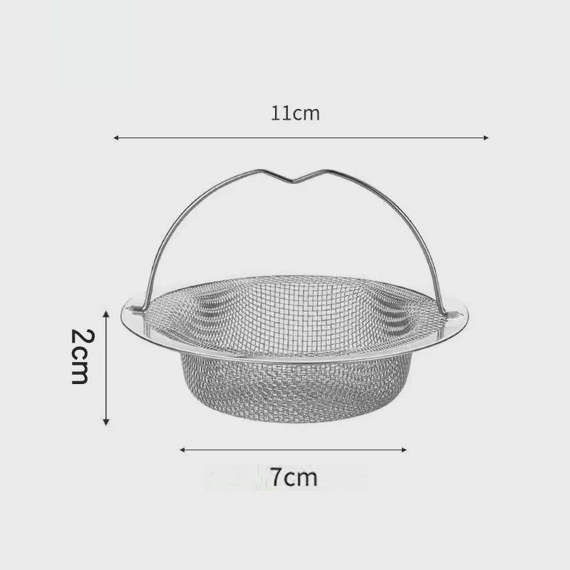 Stainless Steel Sink Drain Kitchen Filter And Vegetable Basin Strainer