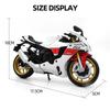 MotoGP Yamaha YZF-R1M Racing Motorcycle Simulation Exquisite Diecast & Toy Vehicle RMZ City 1:12 Alloy Collection Model