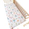 Новорожденный Хлопковая Марля Простыня на Резинку для Детской Кроватки - Чехол для Детского Матраса